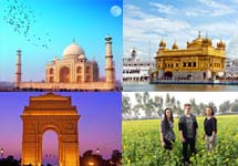Amritsar with Taj Mahal
